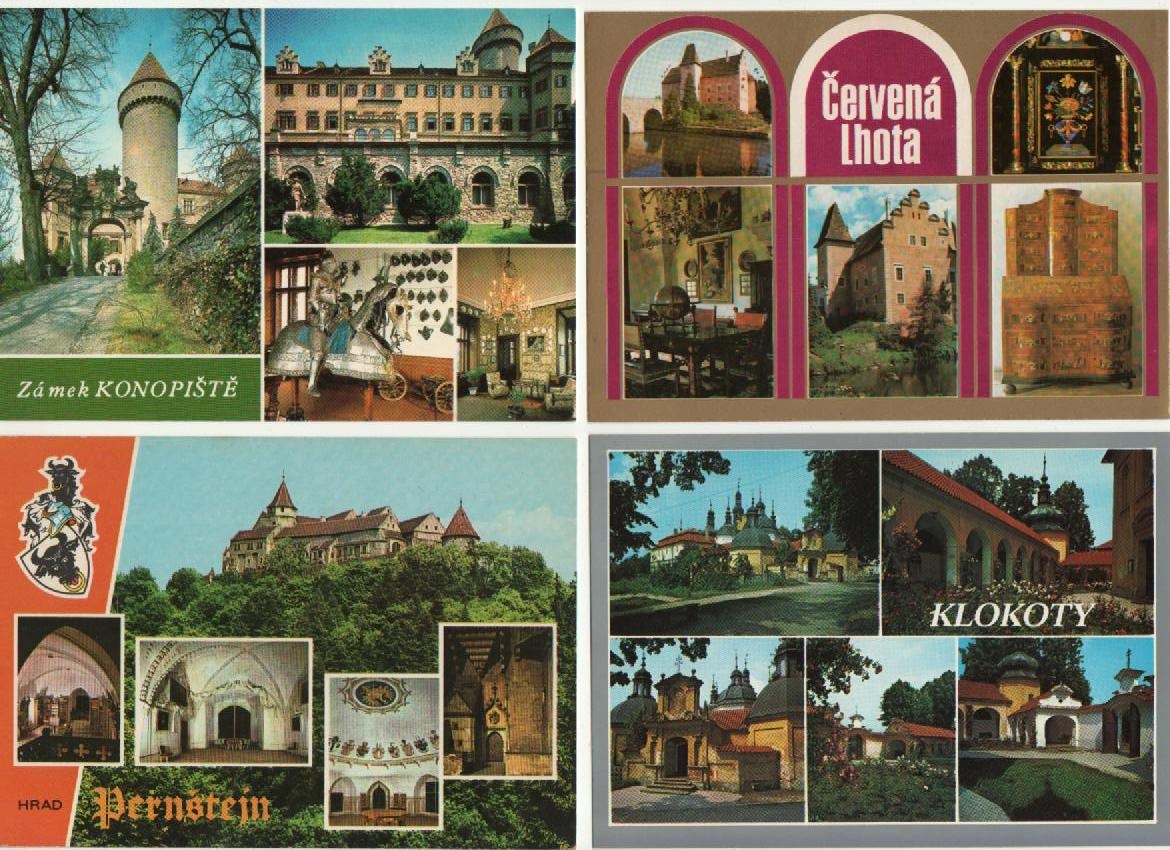 Pohľadnice Slovensko,Česká republika a Morava - 3