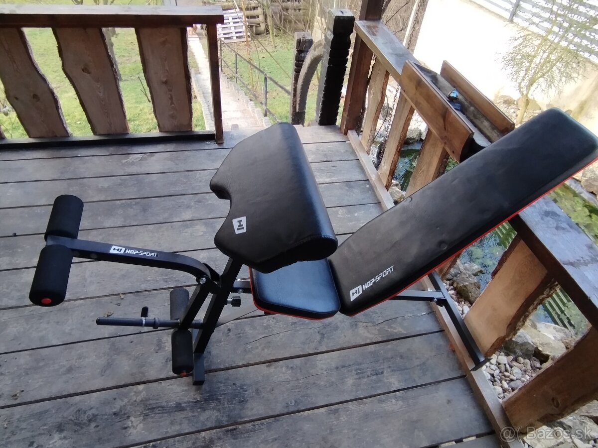 Predám lavicu + činky - 3