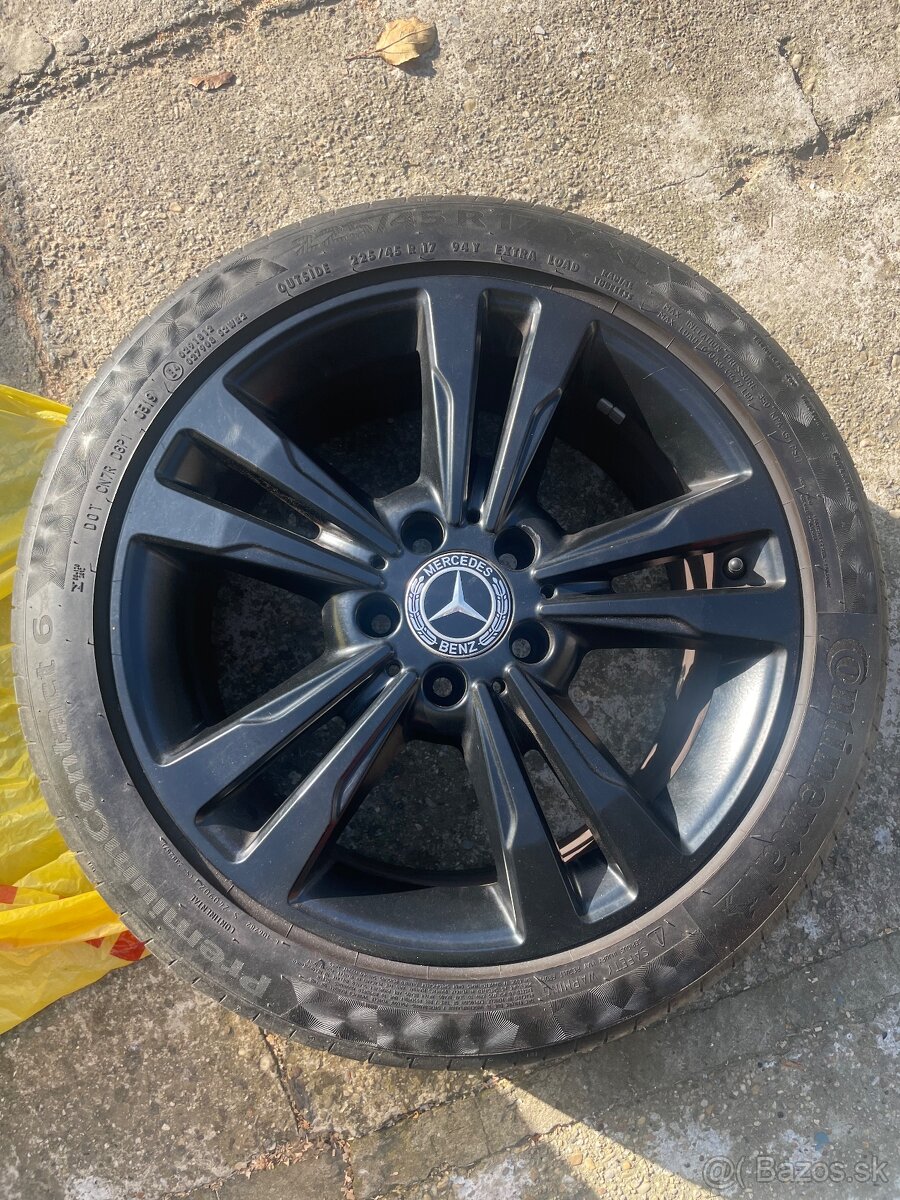 Elektrony Mercedes plus pneu continental r17 - 3