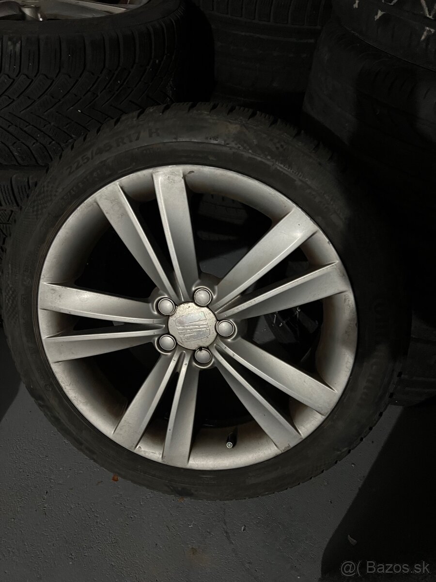 ZIMNÁ SADA SEAT 5x100 R17 225/45 - 3