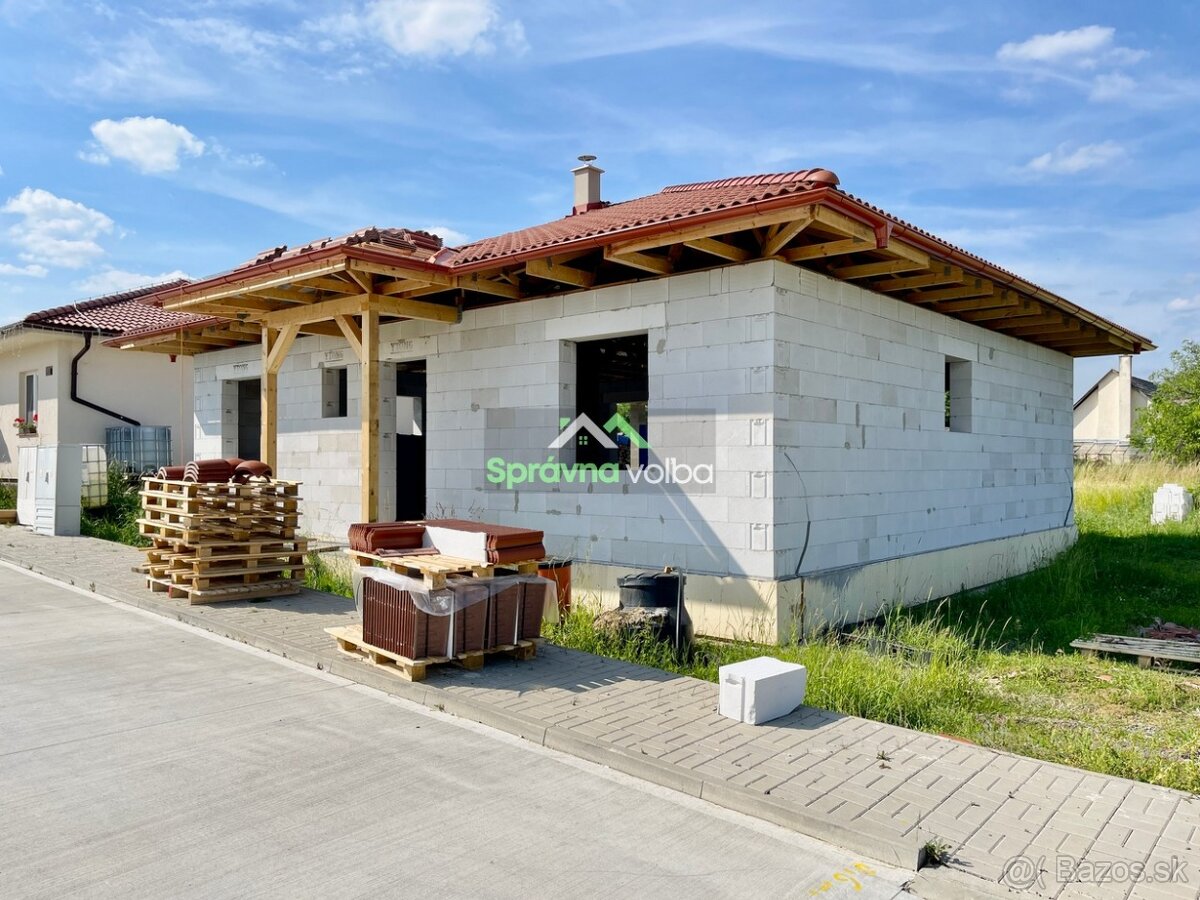 Na predaj novostavba 4-izbového domu v obci Lazany - 3