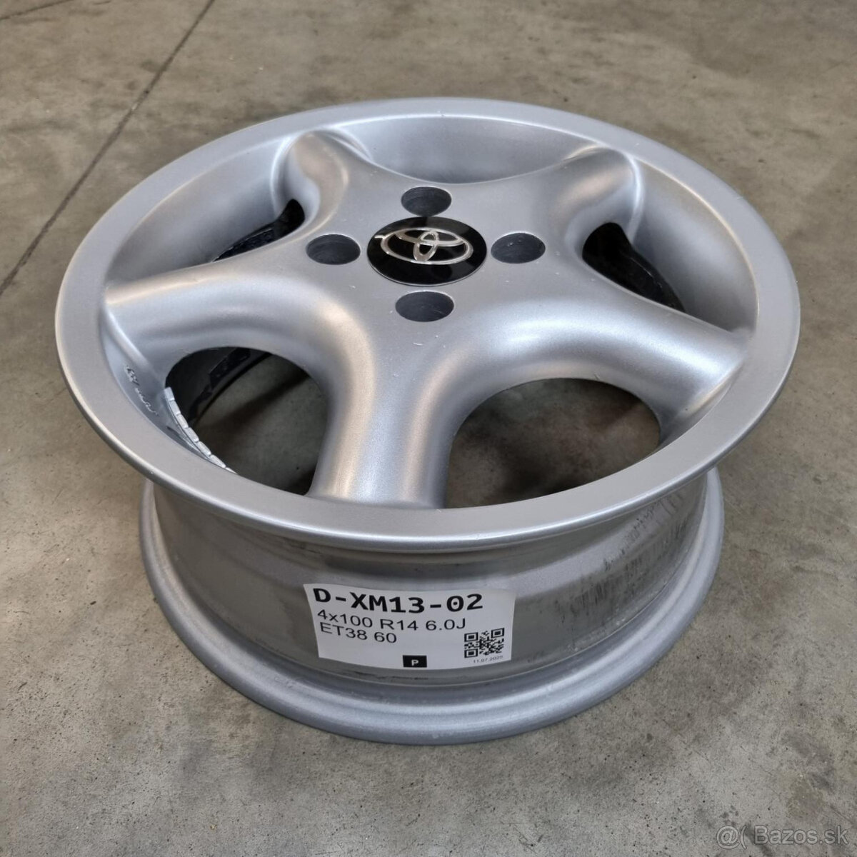 Hliníkové disky 4x100 R14 6J ET38 - 3