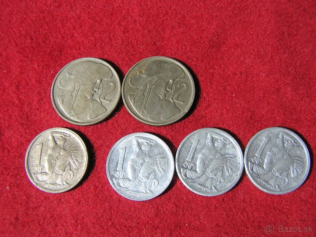ČESKOSLOVENSKÉ MINCE :1946-1960 - 3