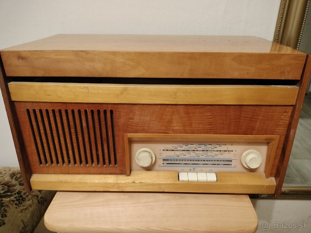 Radio gramofón 53,25,28d.h.v.cm - 3