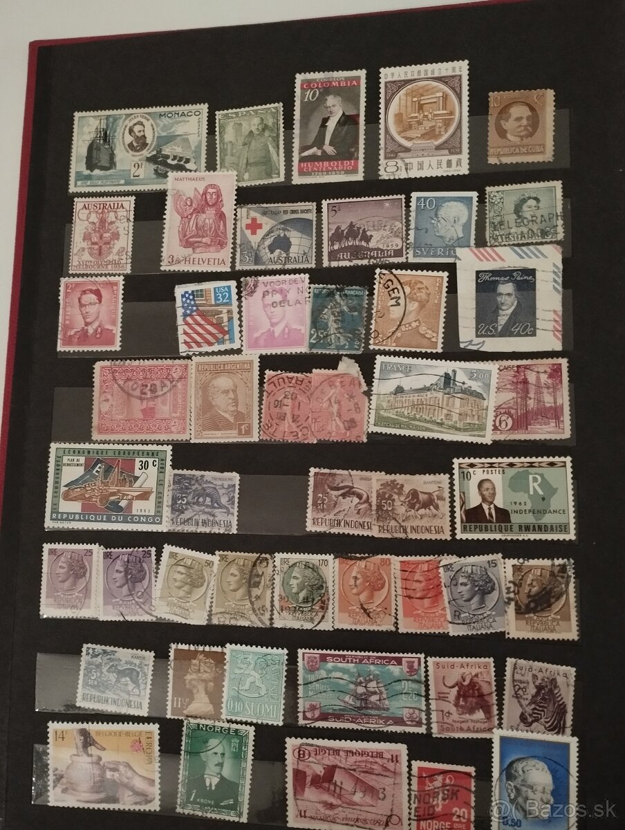 Zbierka poštových známok - 3