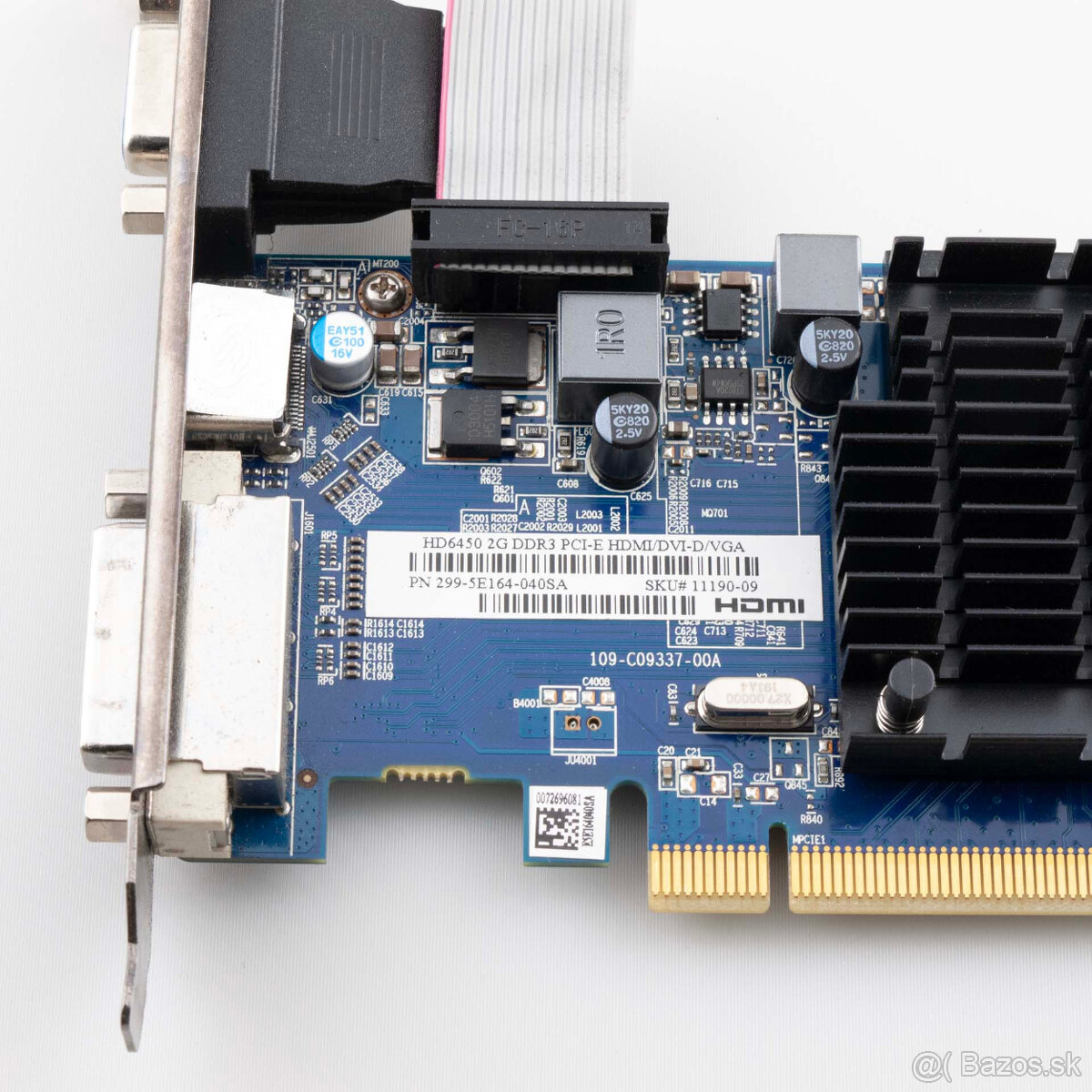 Sapphire HD6450 AMD Radeon HD 6450 2GB - 3