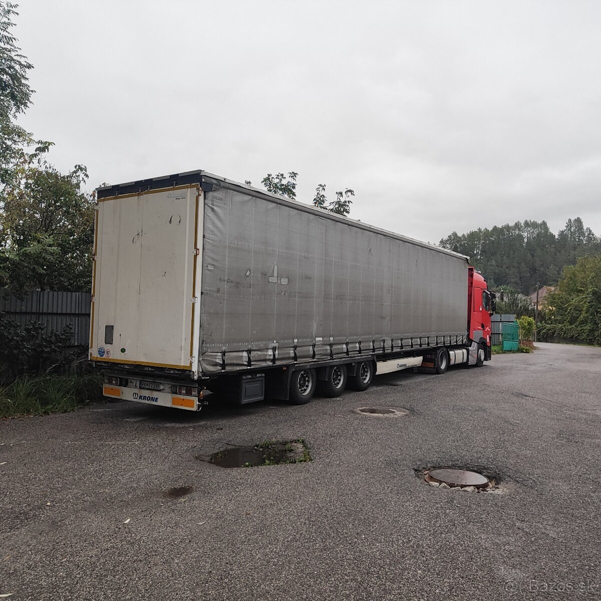 Ťahač Renault 520 naves krone mega - 3