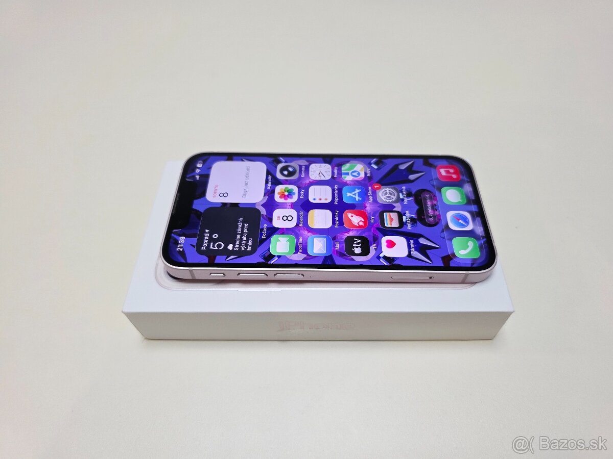 APPLE IPHONE 13 mini 128GB PINK,ZDRAVIE BATERKY 100% - 3