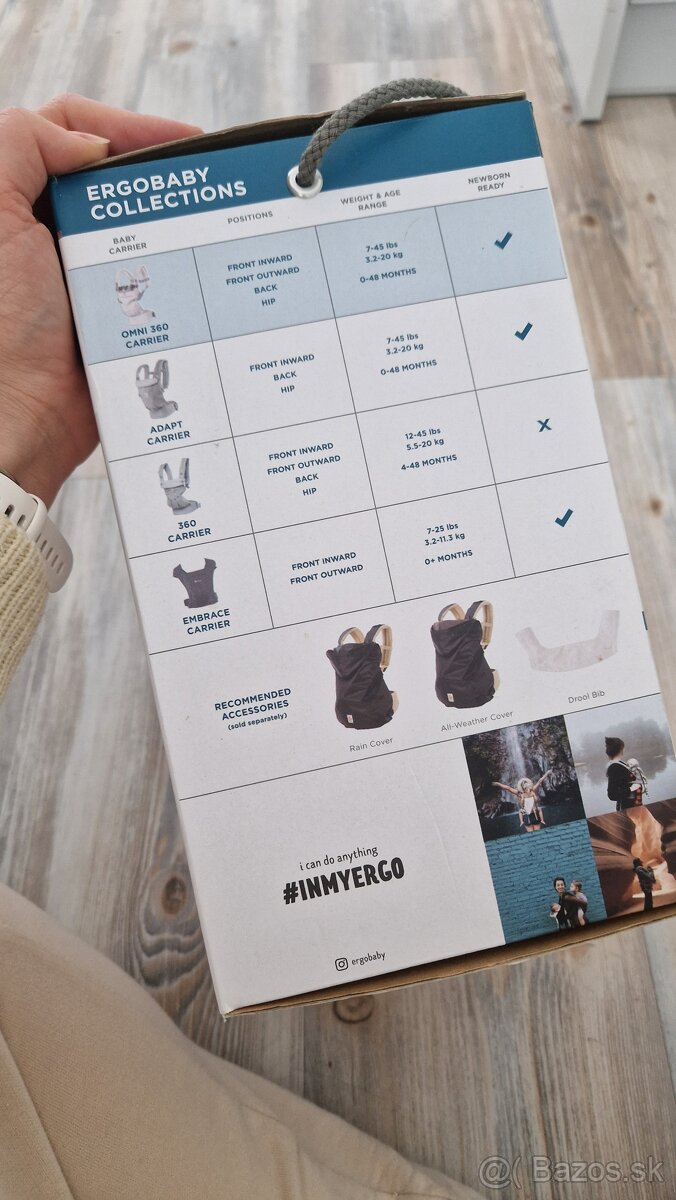 Ergobaby nosic - 3