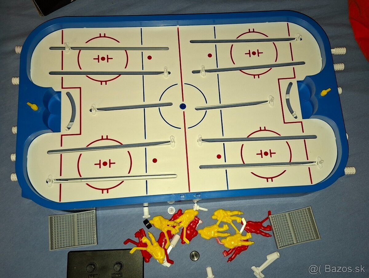 Pinbal, drevo, hokej, plast - 3