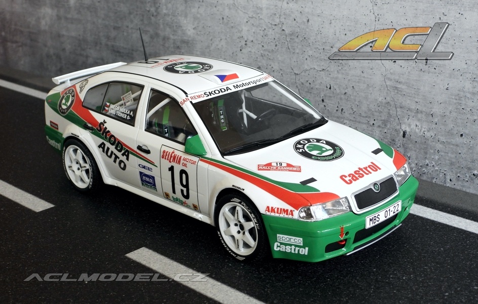 KÚPIM - Škoda Octavia Kit car Sanremo 1997 1:18 - 3