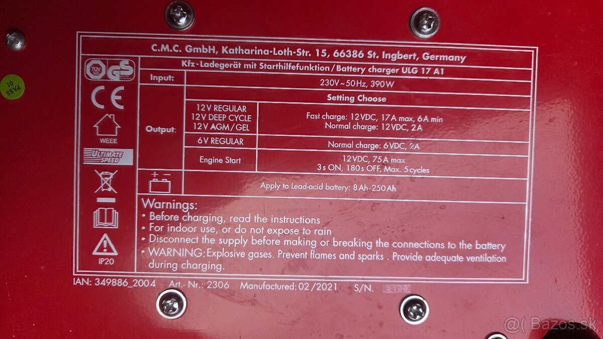 Nabíjačka autobaterii. - 3