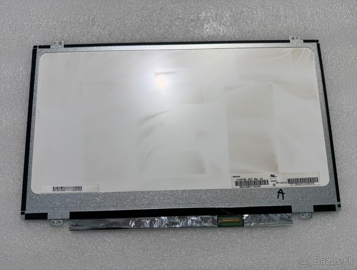 Predám obrazovku do notebooku 14"LED SLIM display 30pin A. - 3