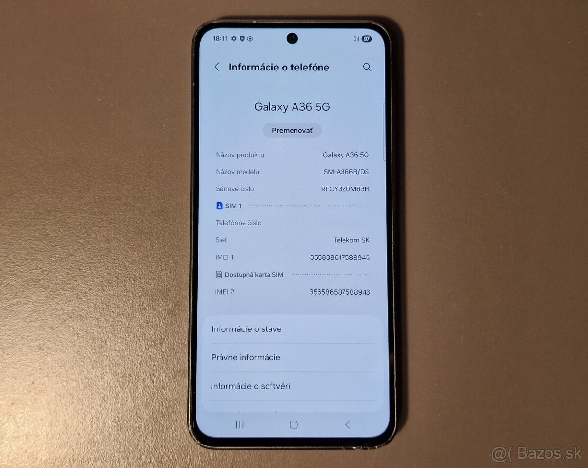 Samsung A36 5G 6/128 GB - 3