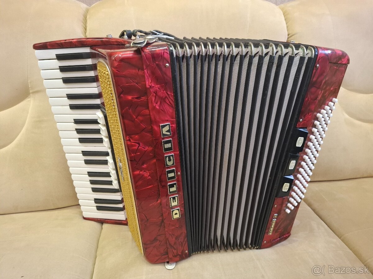 Akordeon DELICIA CARMEN II ,80 basovy - 3