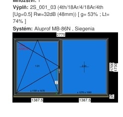 Hliníkové okna aluprof - 3