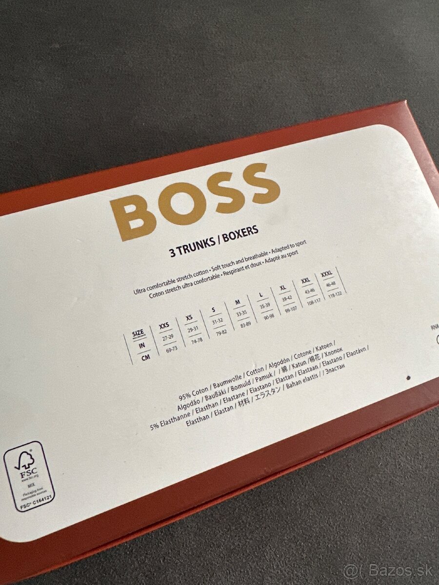 Boxerky Hugo boss L - 3