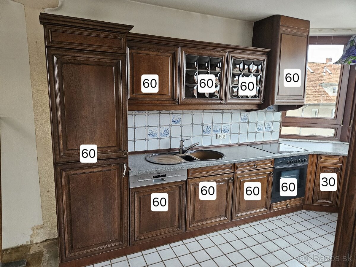 Masívna kuchynská linka z Nemecka so spotrebičmi - 3