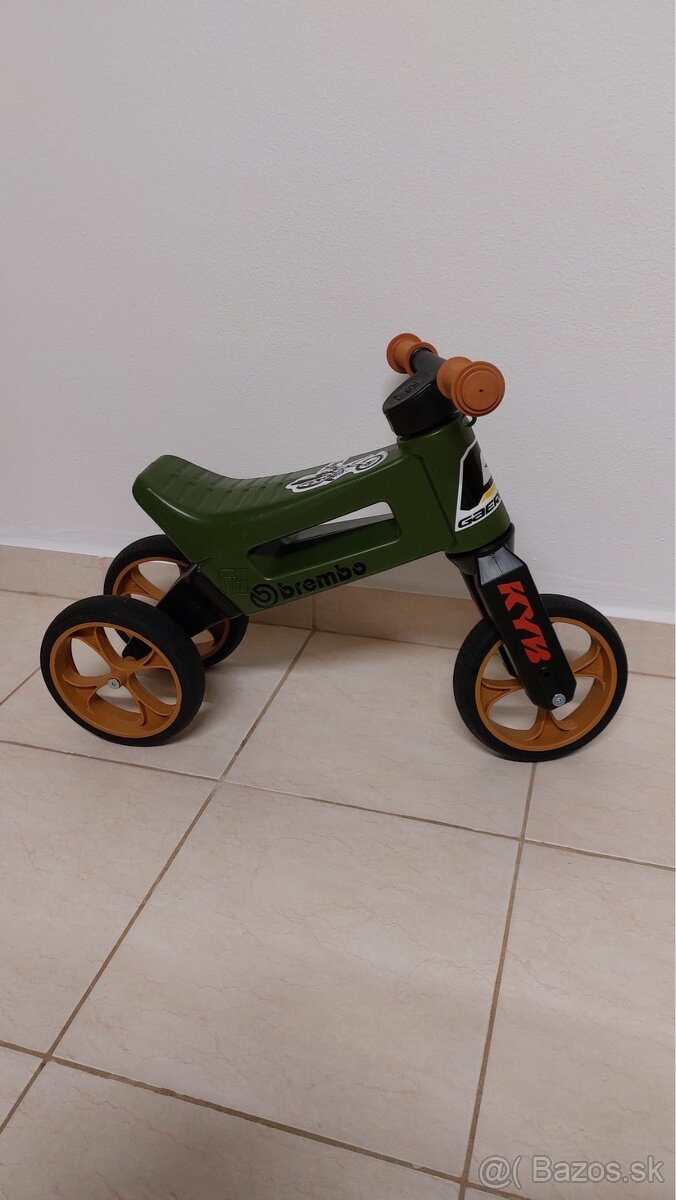 Odrazadlo Funny Wheels Rider SuperSport khaki 2 v 1 - 3
