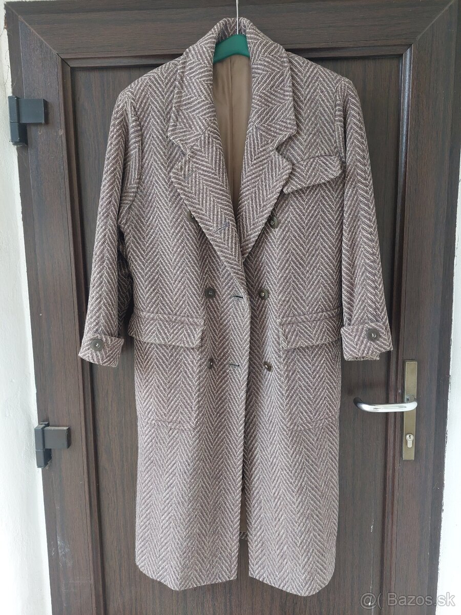 Dámsky kabát flaušový - 3