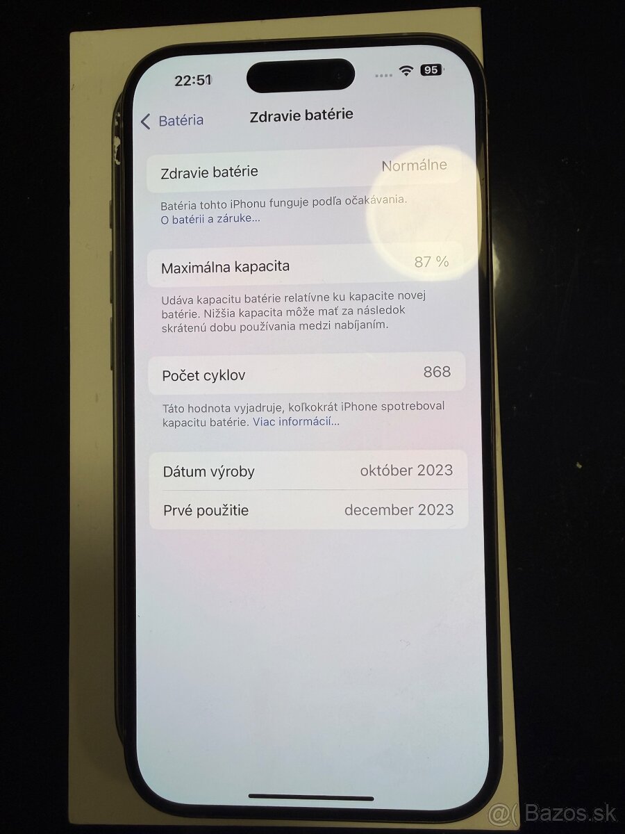 Apple iPhone 15 Pro 256GB Natural Titanium - 3