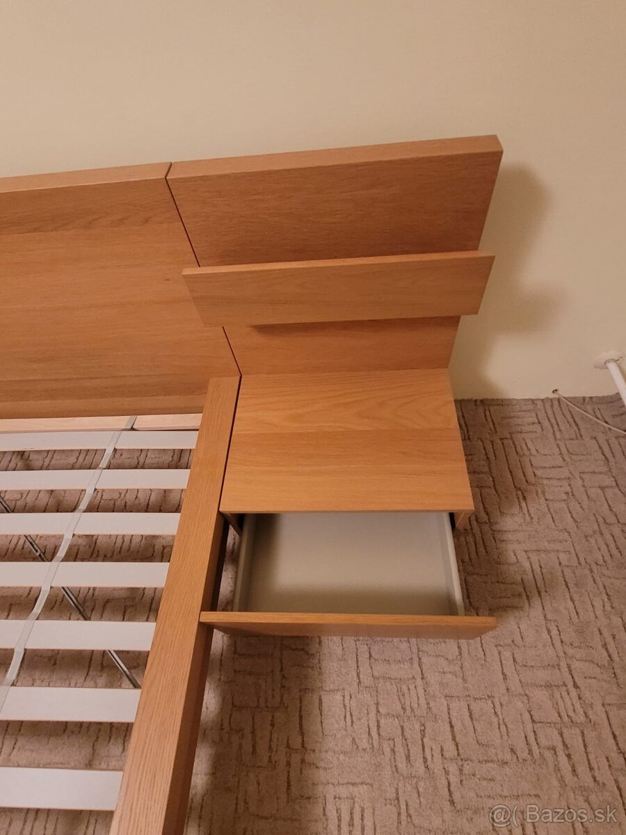 Predám manželskú posteľ - zachovalý stav - 3