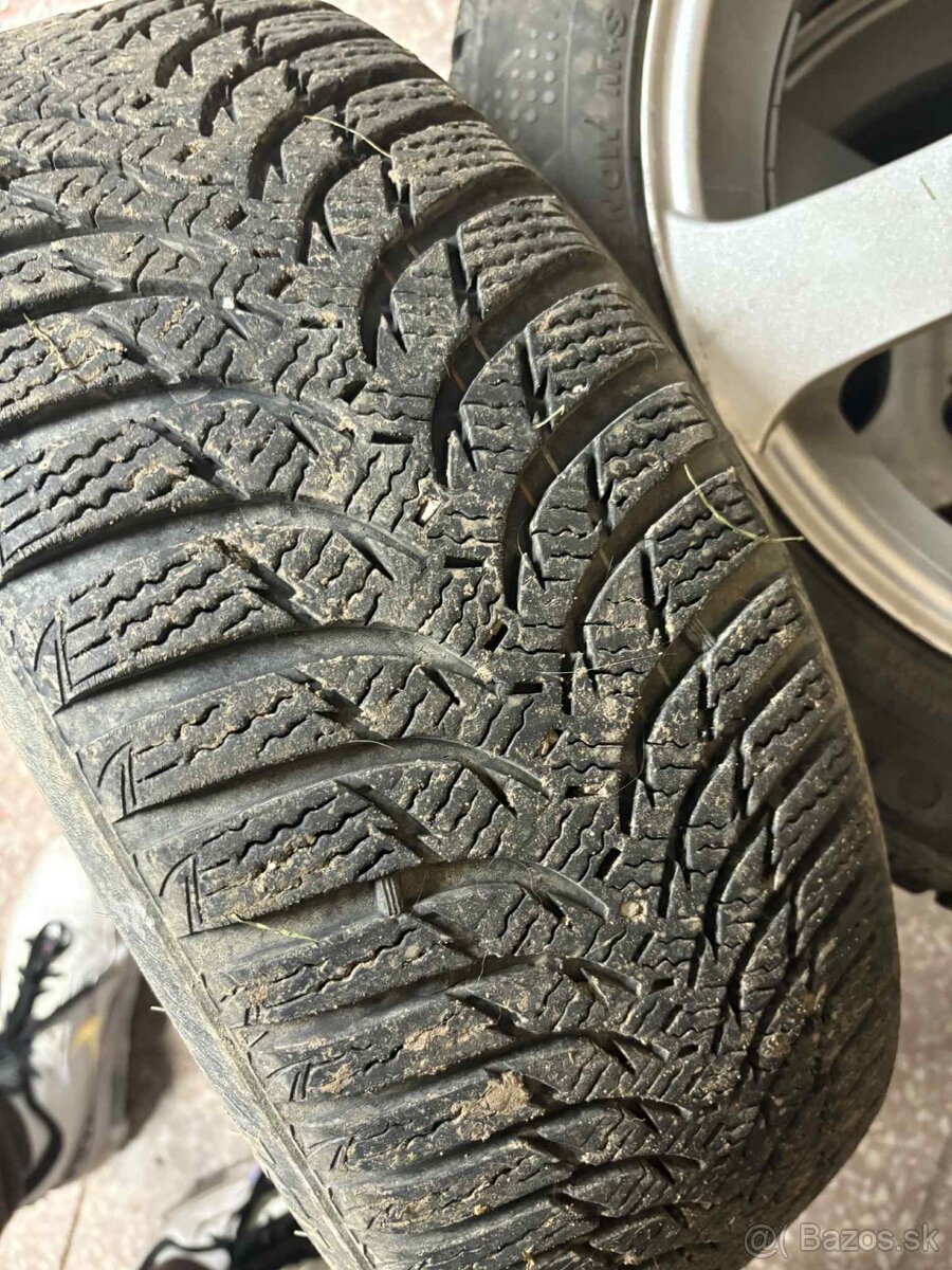 Predám alu disky ENZO 5×100 + zimné pneumatiky - 3