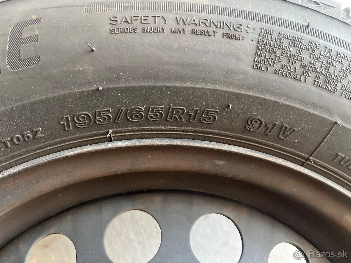 sada pre vw group letne bridgestone 195-65 r15 7mm - 3