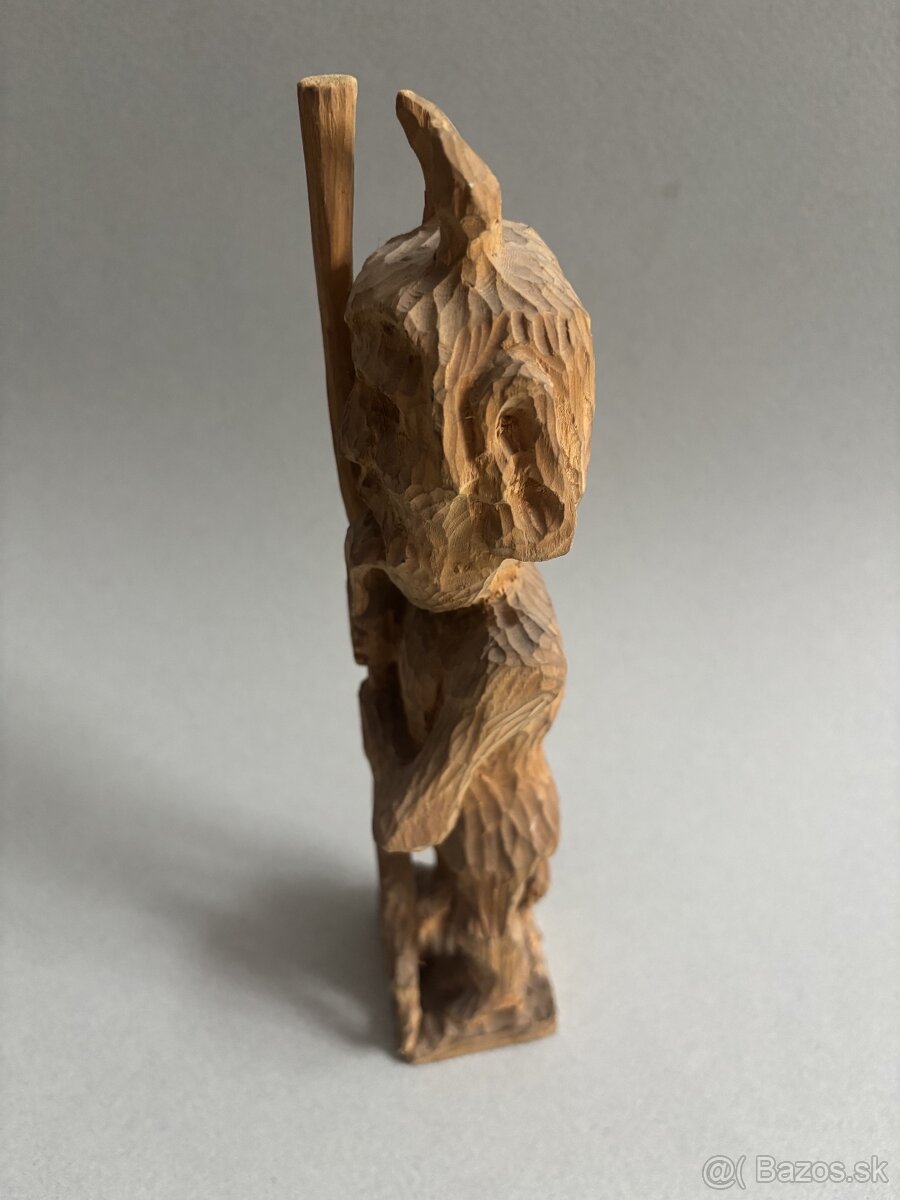 Neznámy ľudový rezbár - Čert - 3