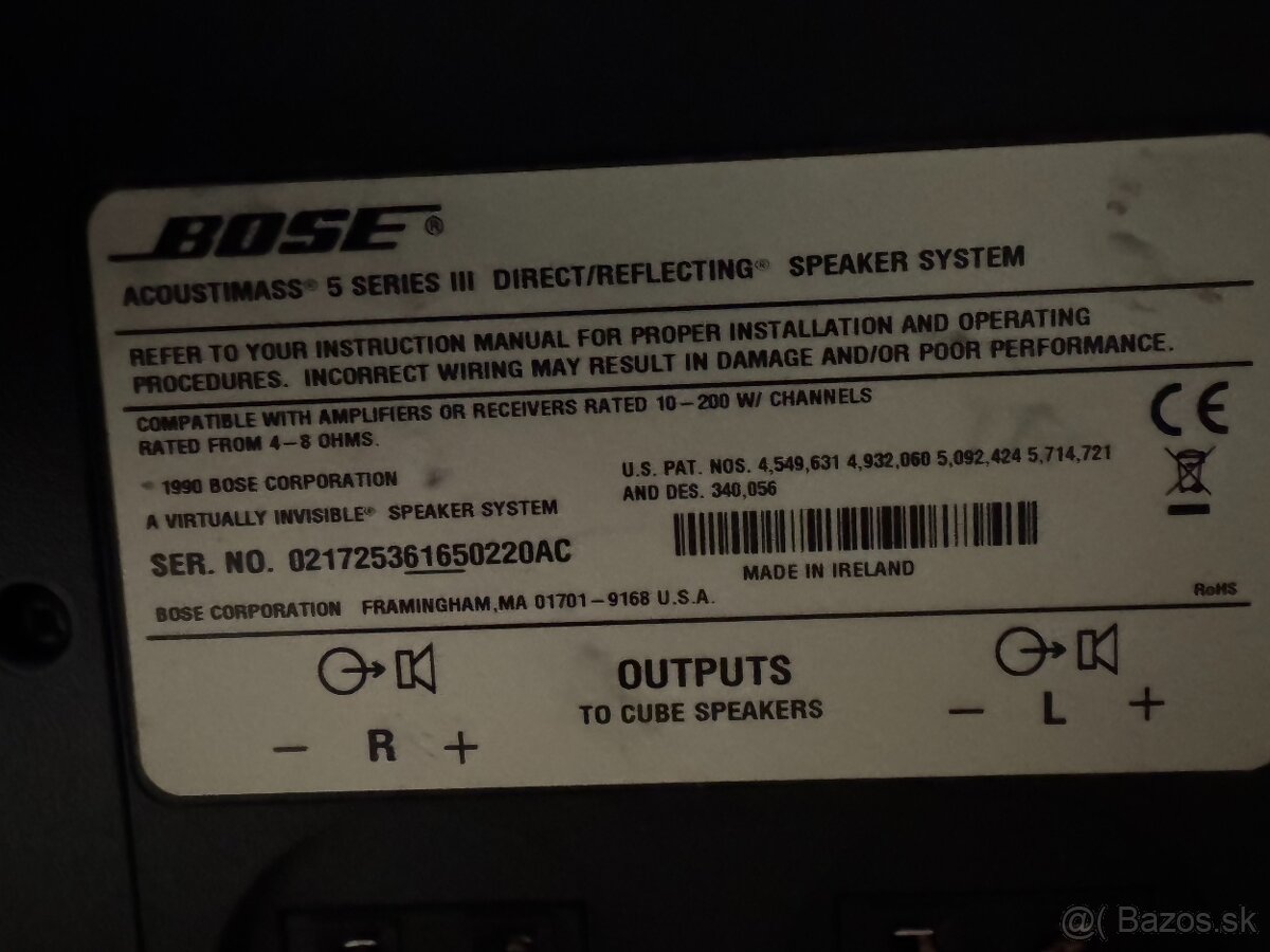 Bose Acoustimass Series III - 3