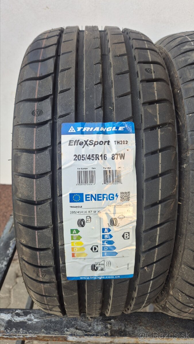 205/45R16 nové letné EffexSport - 3