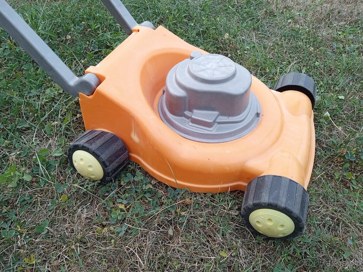 Plastová kosačka-oranžová - 3