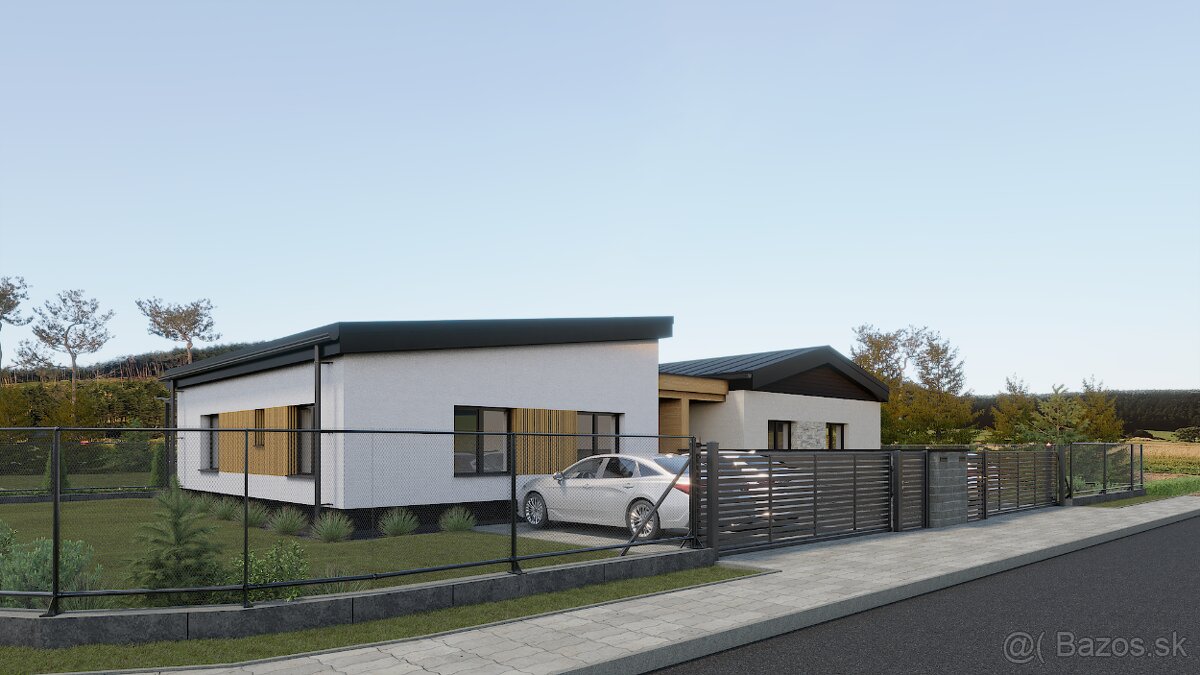 Moderný rodinný dom v novej IBV, obec Hôrka neďaleko Popradu - 3
