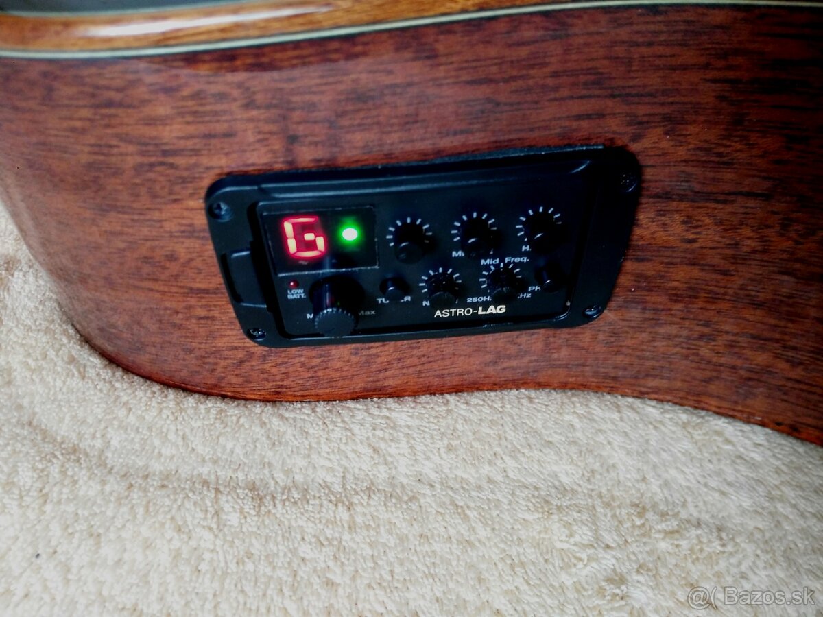 Predam gitaru LAG Tramontane 118 T118DCE Brown Shad.ZN.CENA - 3