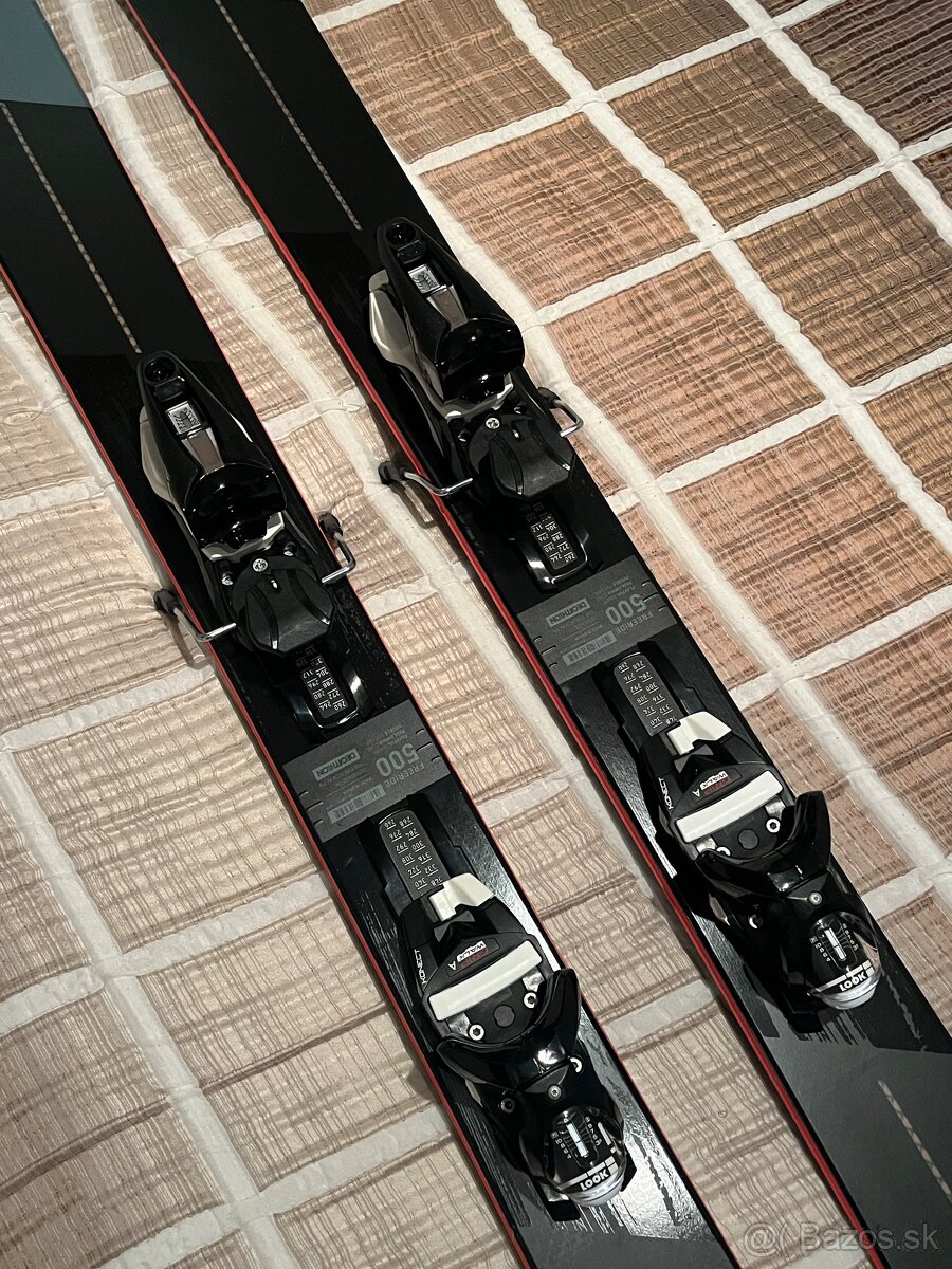 Freeride lyže + lyžiarky + palice - 3