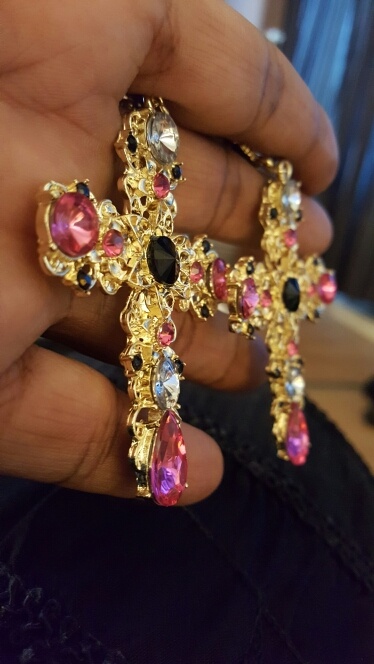 Náušnice kríže - 3