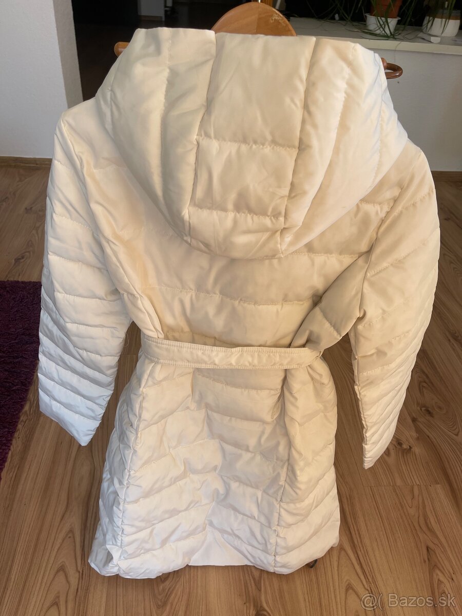 Dámska bunda biela - 3
