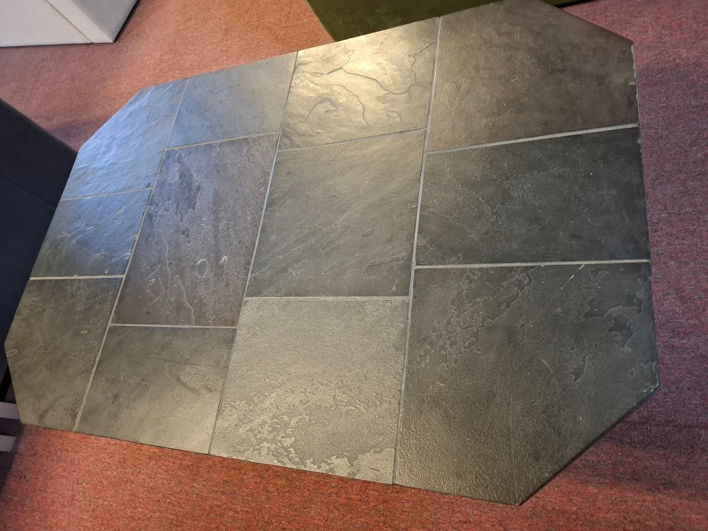 Predam bridlicový stolík retro, - 3