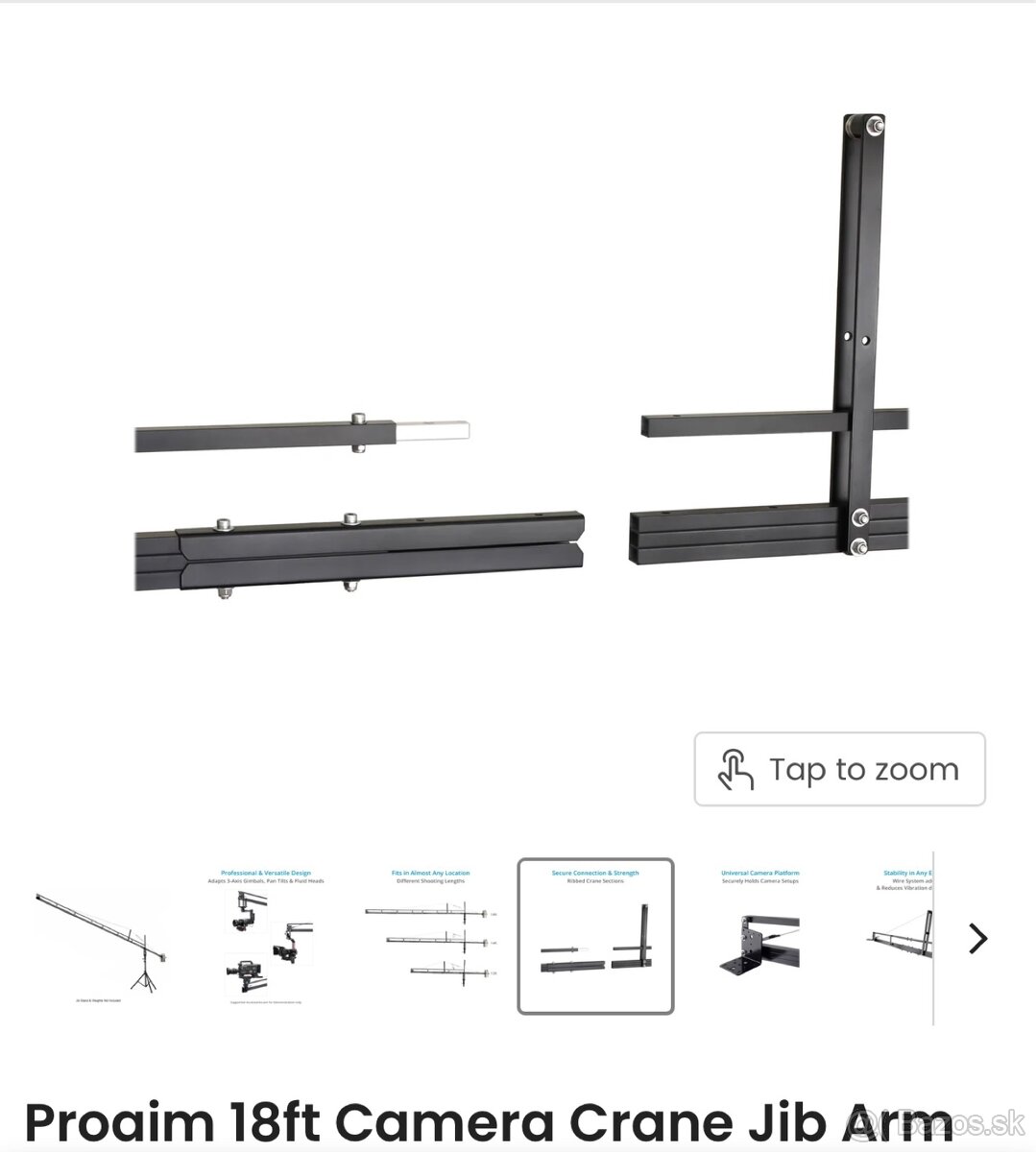 Kamerovy zeriav jib crane - 3