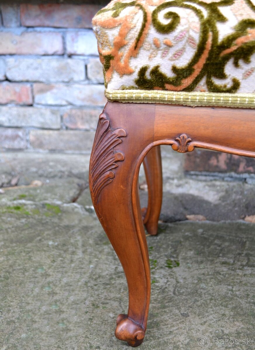 Taburetka orechové drevo - 3