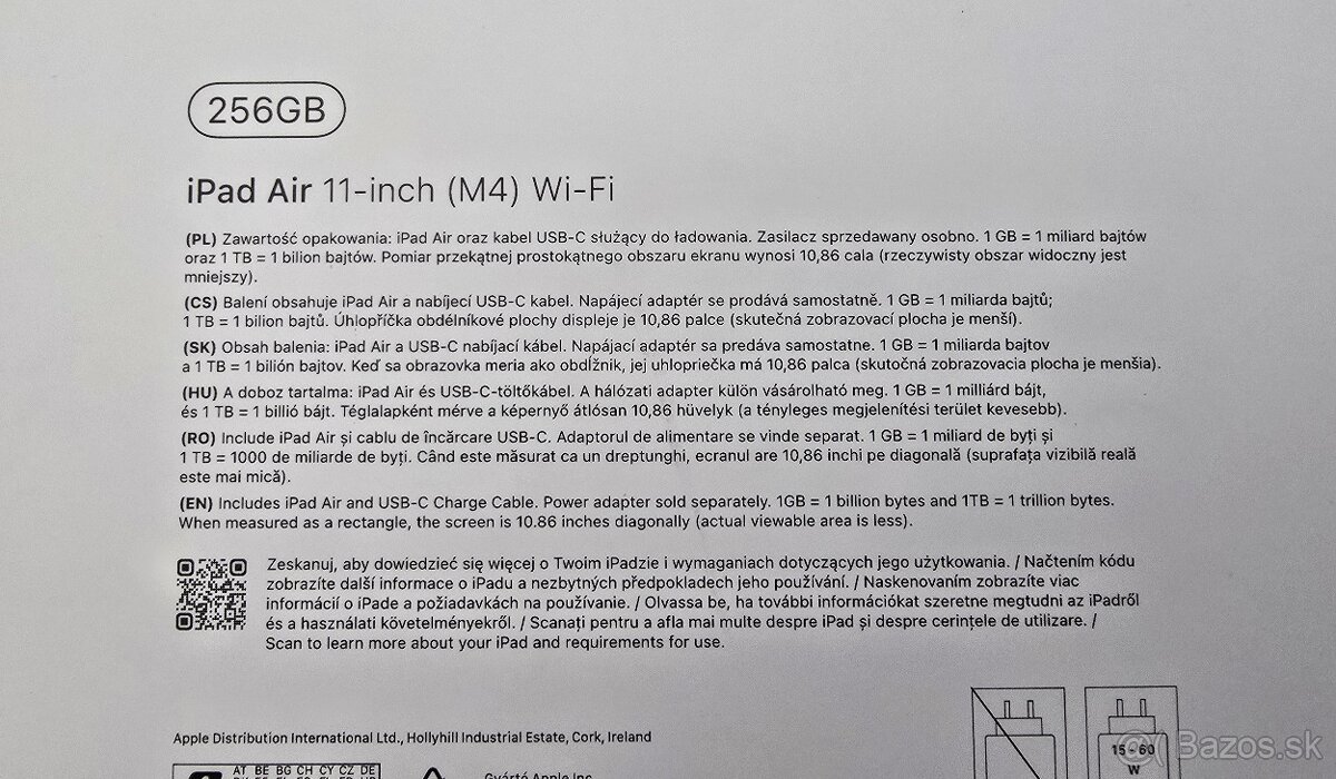 iPad Air 11" M4 256 GB WiFi modrý - 3