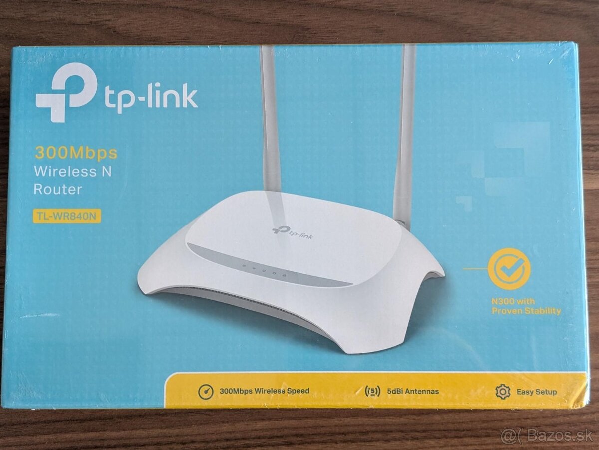 predám WiFi Router TP-LINK, 5× RJ45 TL-WR850N - 3