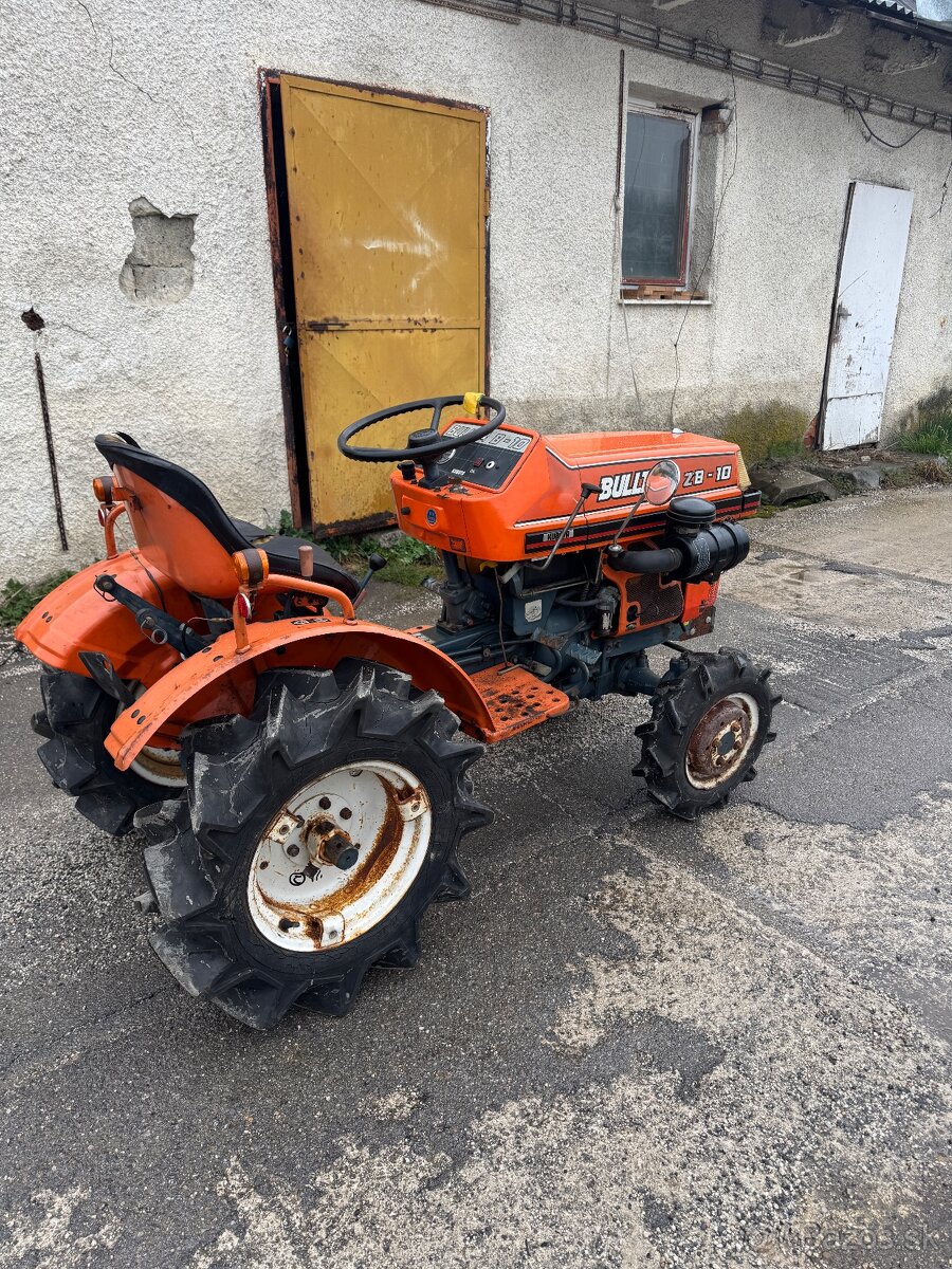 Kubota B10D, 4x4, rotavator, 10koni - 3