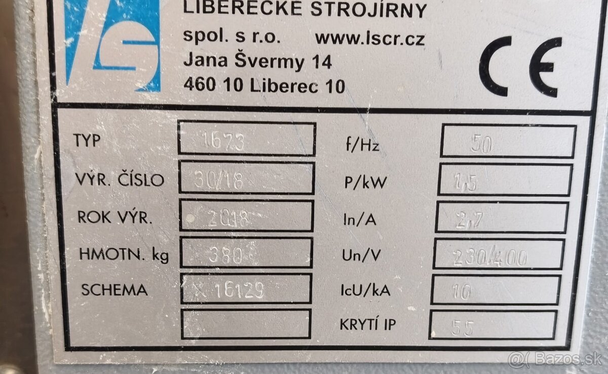 Vykulovač pásový Liberecké strojírny - 3