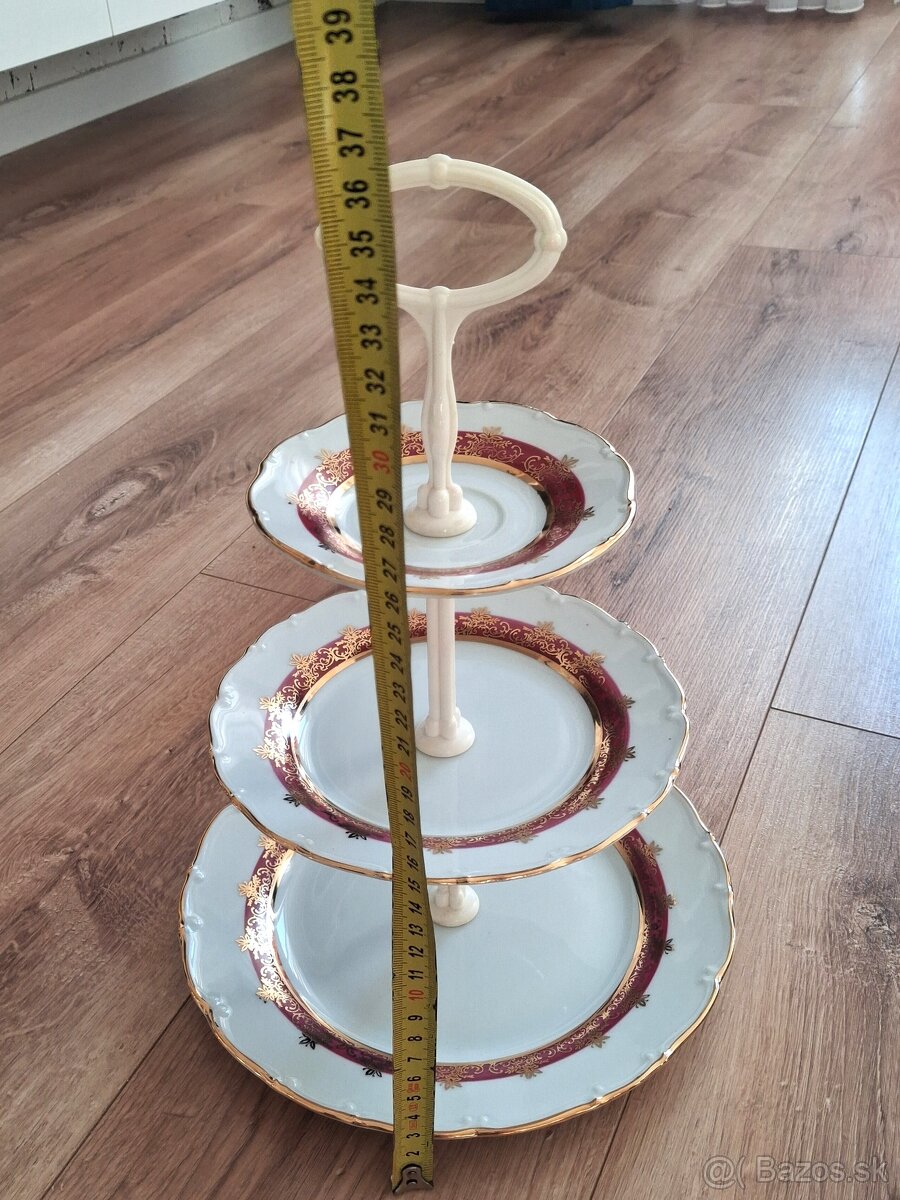 Porcelánový etažér - 3