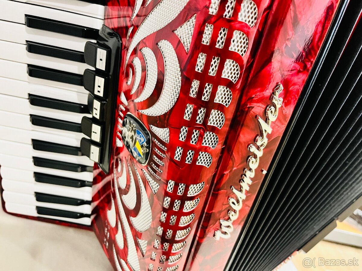 Predám akordeón Weltmeister Caprice 80 basový - 3