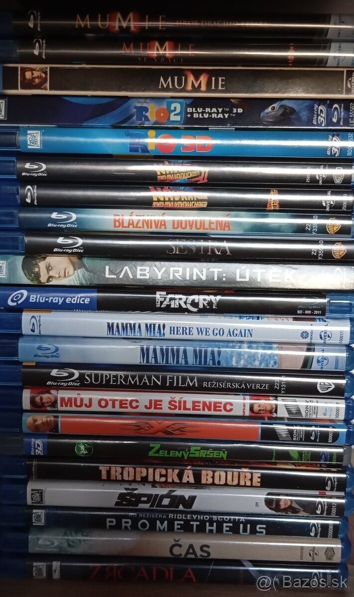 Blu-ray a 3D Blu-Ray filmy - rôzne - 3