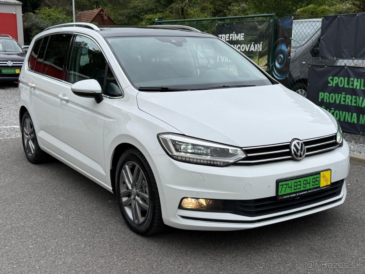► VW TOURAN 2,0 TDI - 140 kW, APPLECAR, PARK. SENZORY ◄ - 3