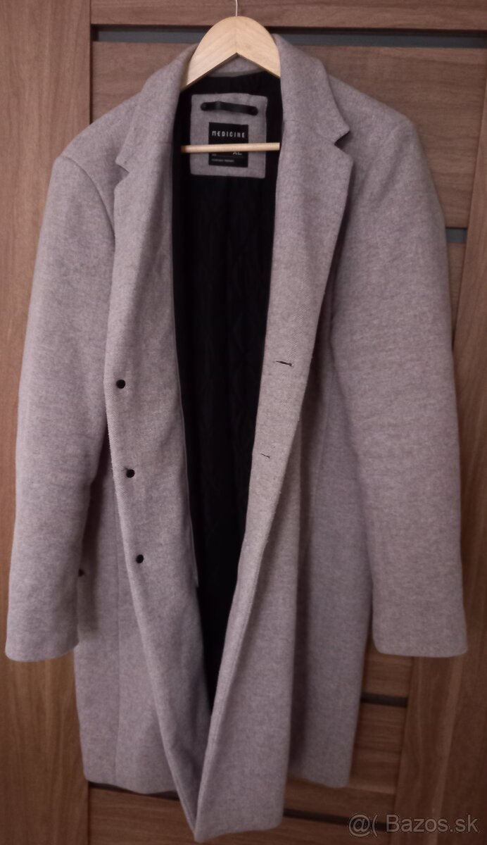 Pánsky kabát s prímesou vlny XL - 3