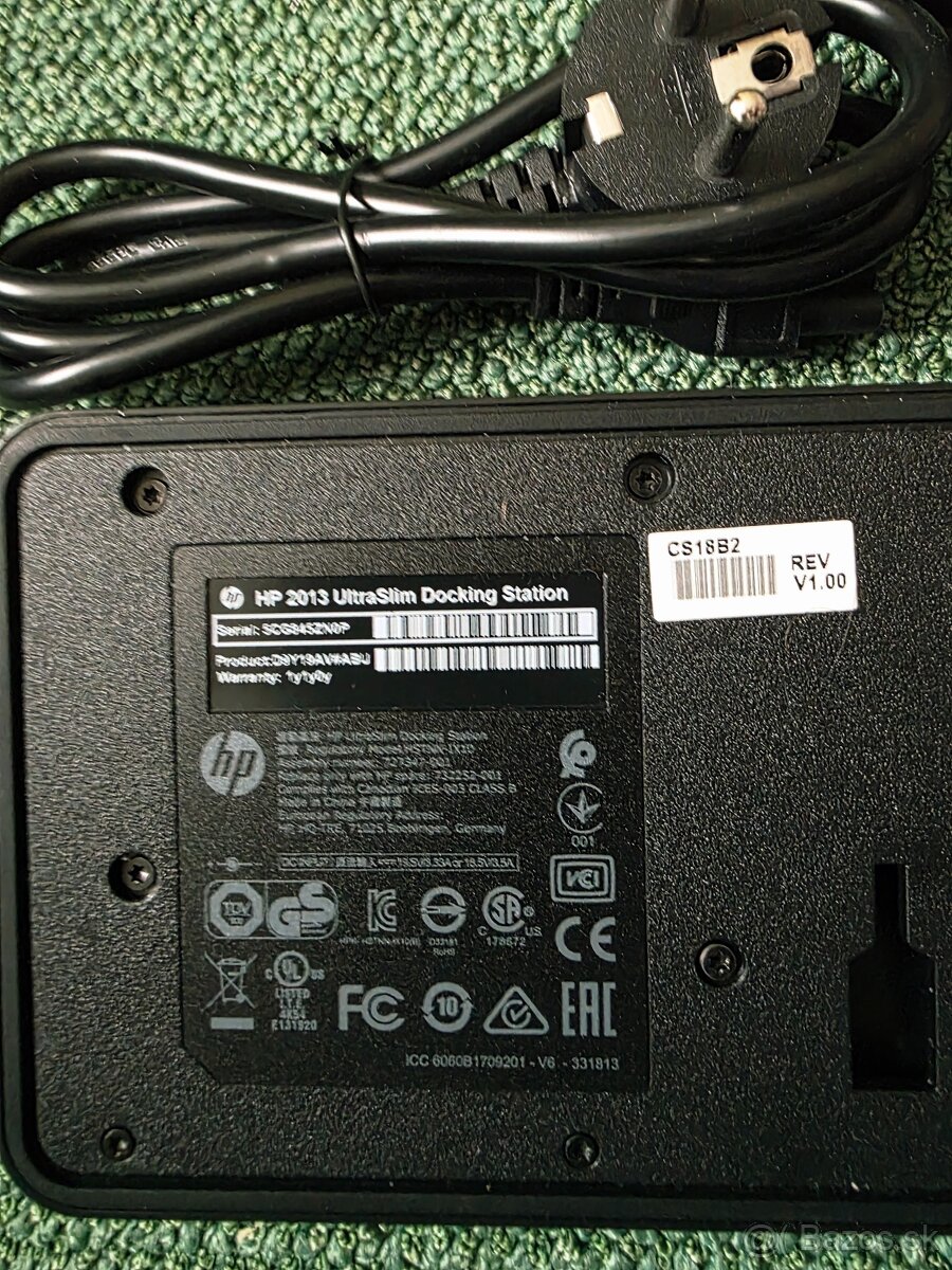 HP UltraSlim 2013 - Dokovacia stanica + Adaptér HP 65W - 3